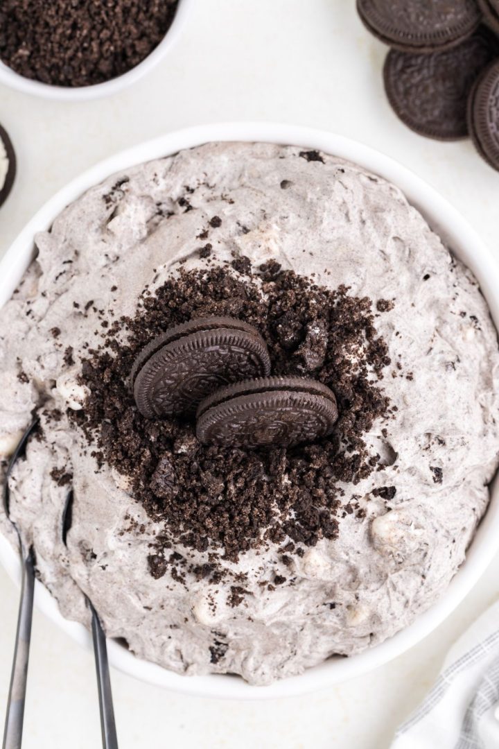 Oreo Fluff - No-Bake Dessert - Semi Homemade Kitchen