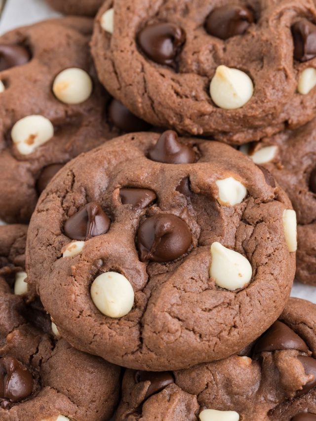 Triple Chocolate  Cake Mix Cookies  Story