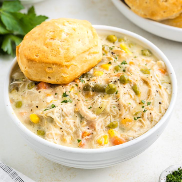 Easy Slow Cooker Chicken Pot Pie Semi Homemade Kitchen