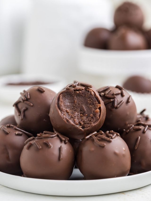 Brownie Truffles  Story