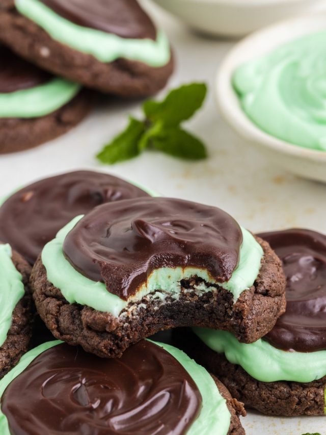 Grasshopper Cake Mix Cookies Story