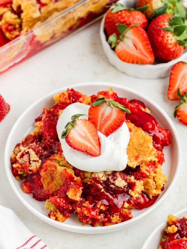 Strawberry Dump Cake  Story