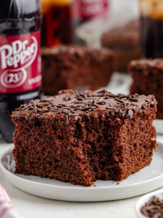 Dr Pepper Cake Story