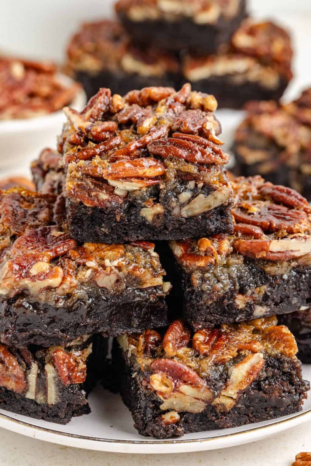 Pecan Pie Brownies Pecan Pie Brownies