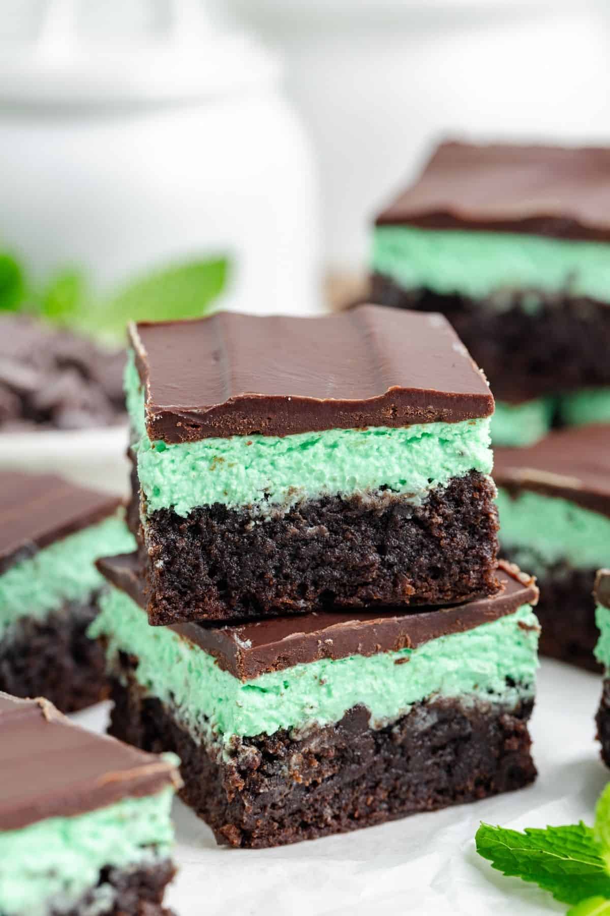 Mint Brownies